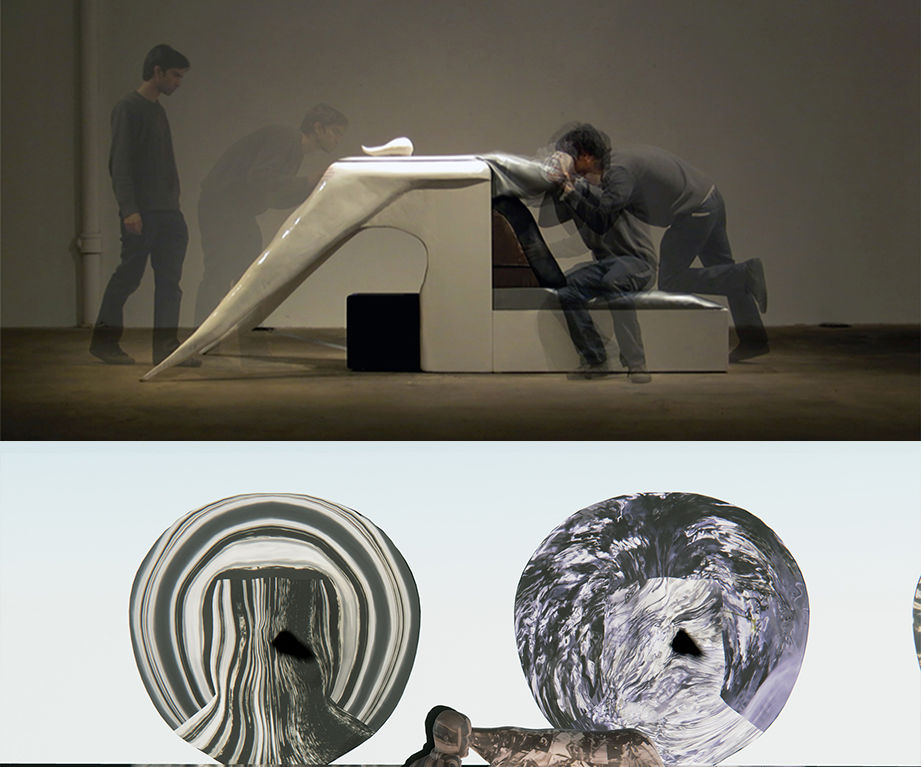 Sculptural machines for accessing Virtual Reality 