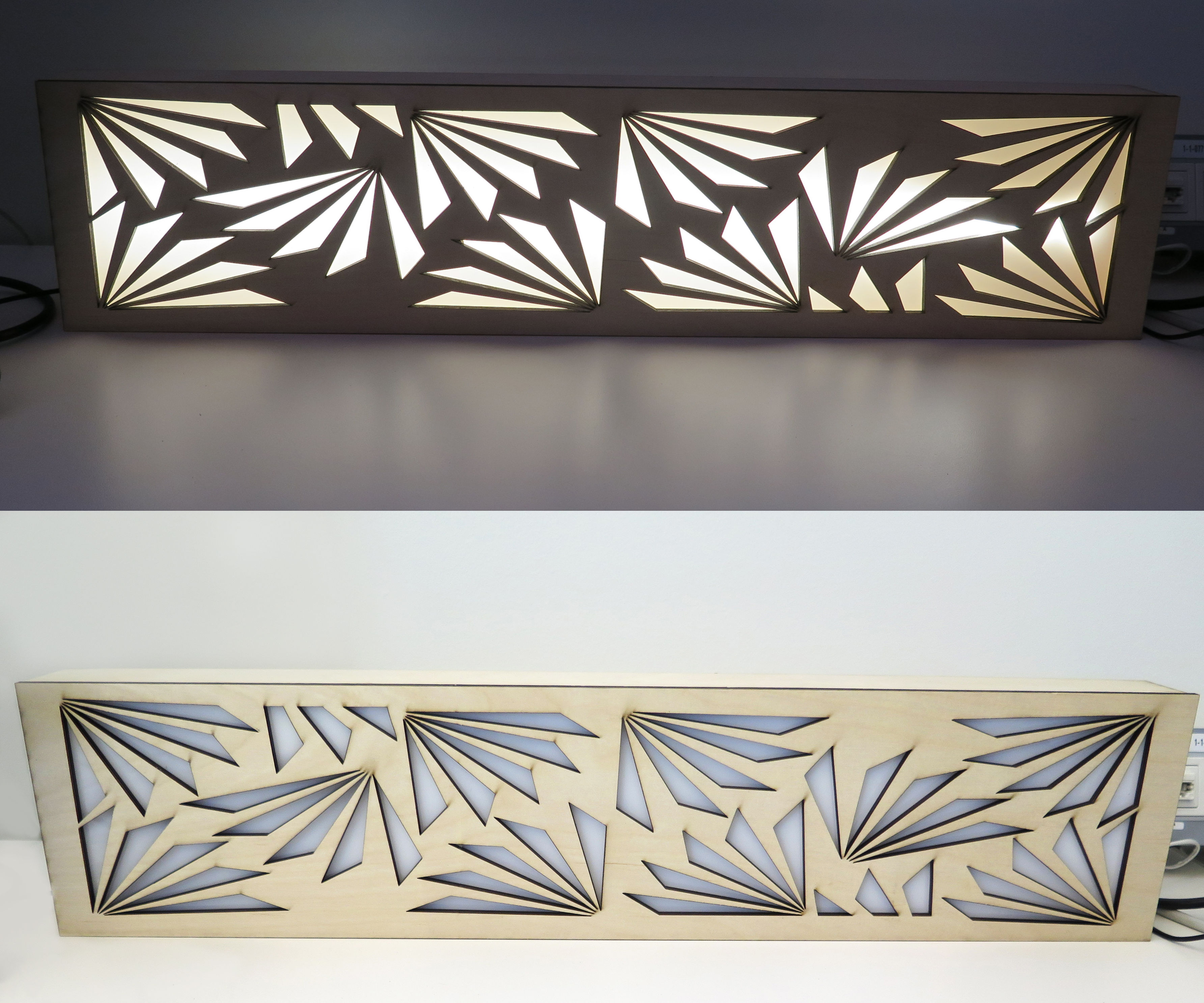 Laser Cut Light Fixture