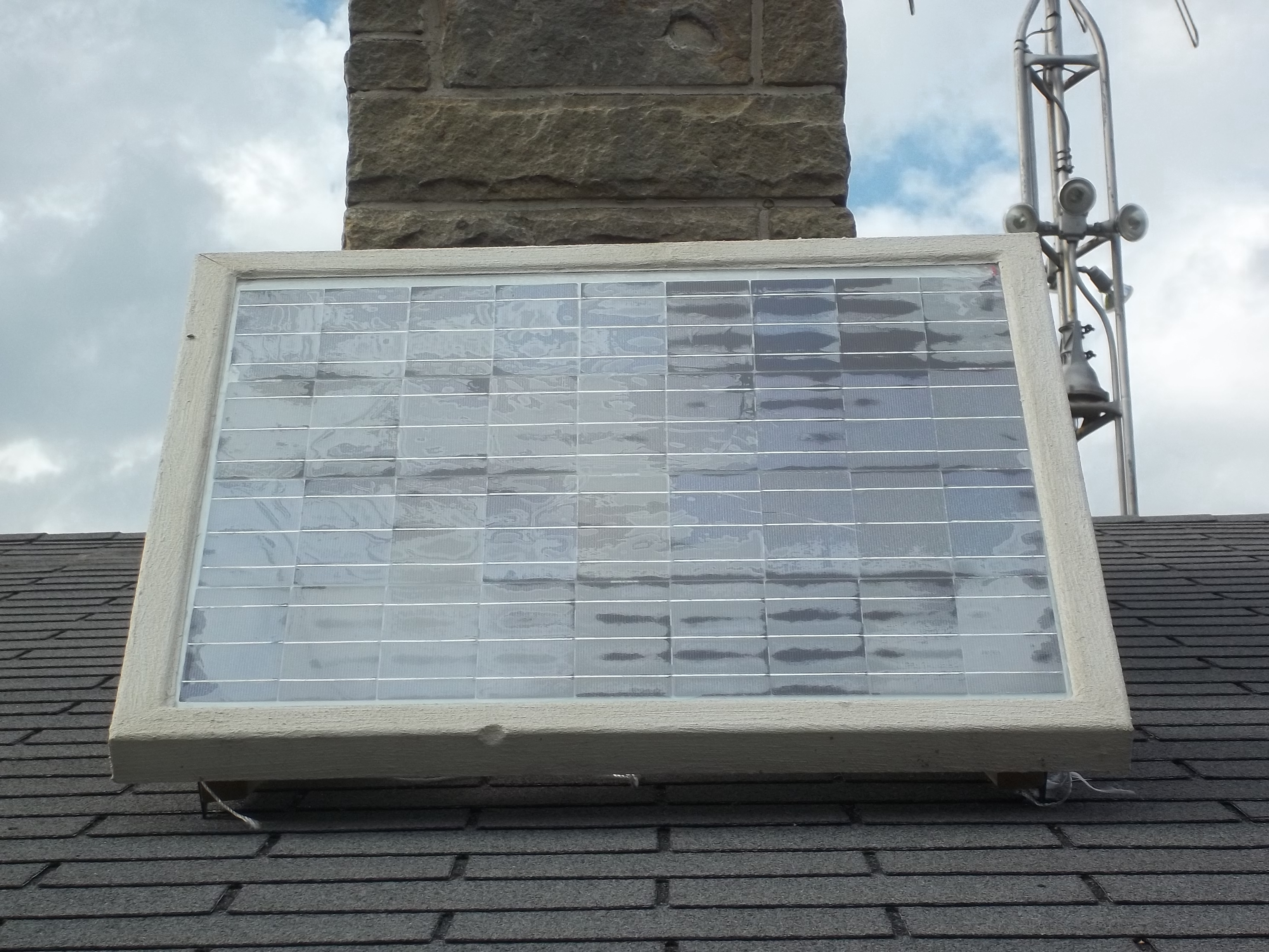 Building a Solar Panel, EVA film style.