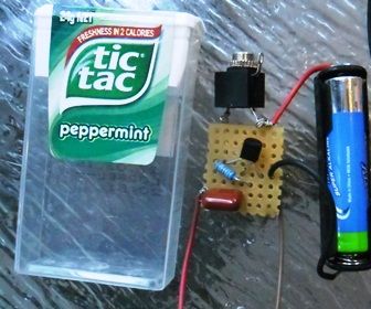 Tic Tac Transistor Amp