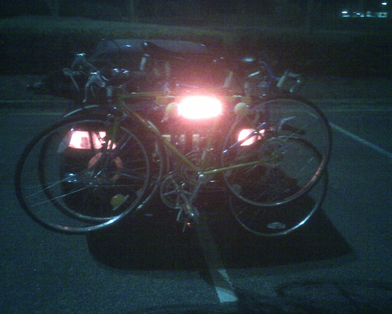 Tail Light for Bike Rack