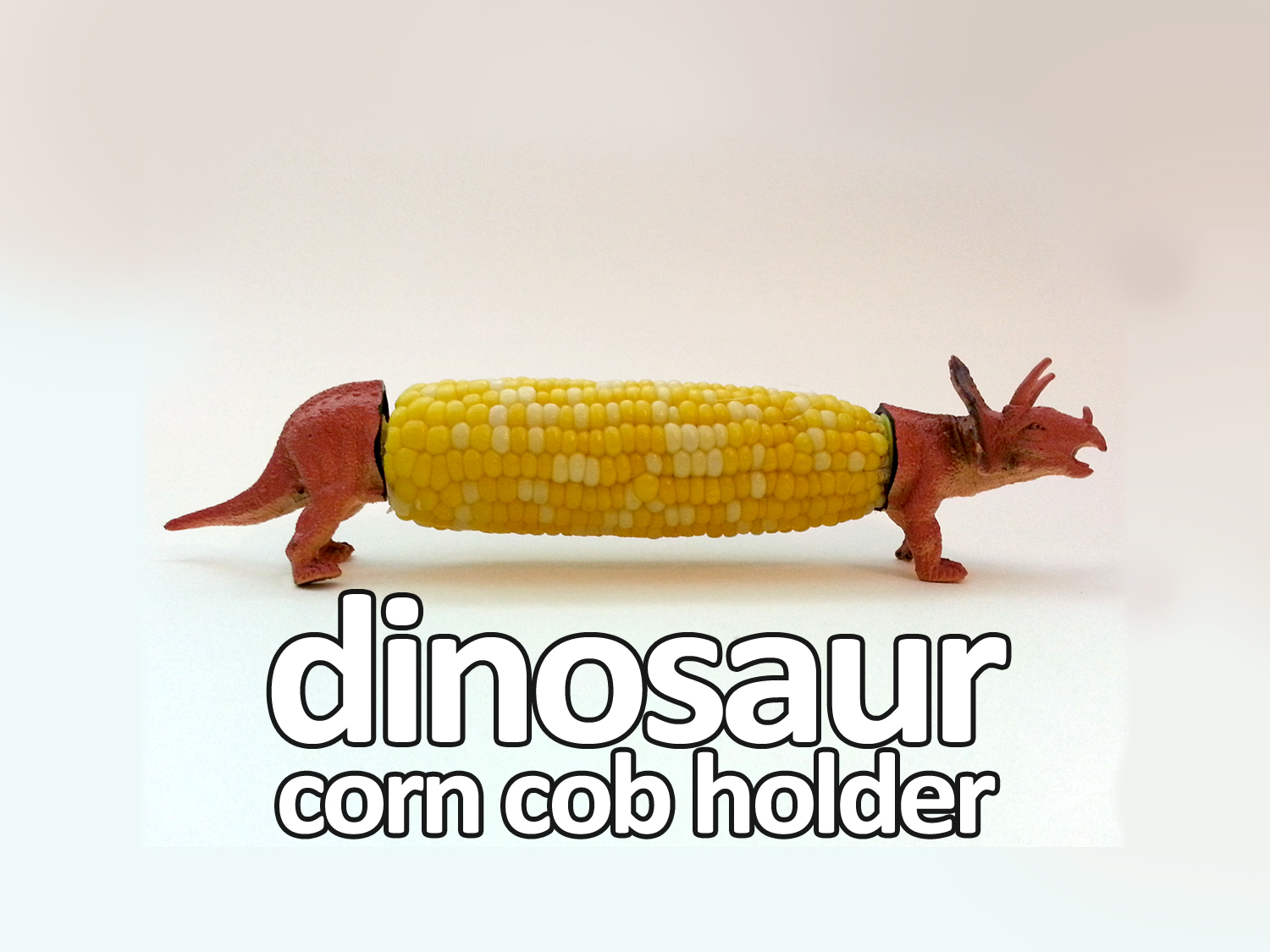 Dinosaur Corn Cob Holder