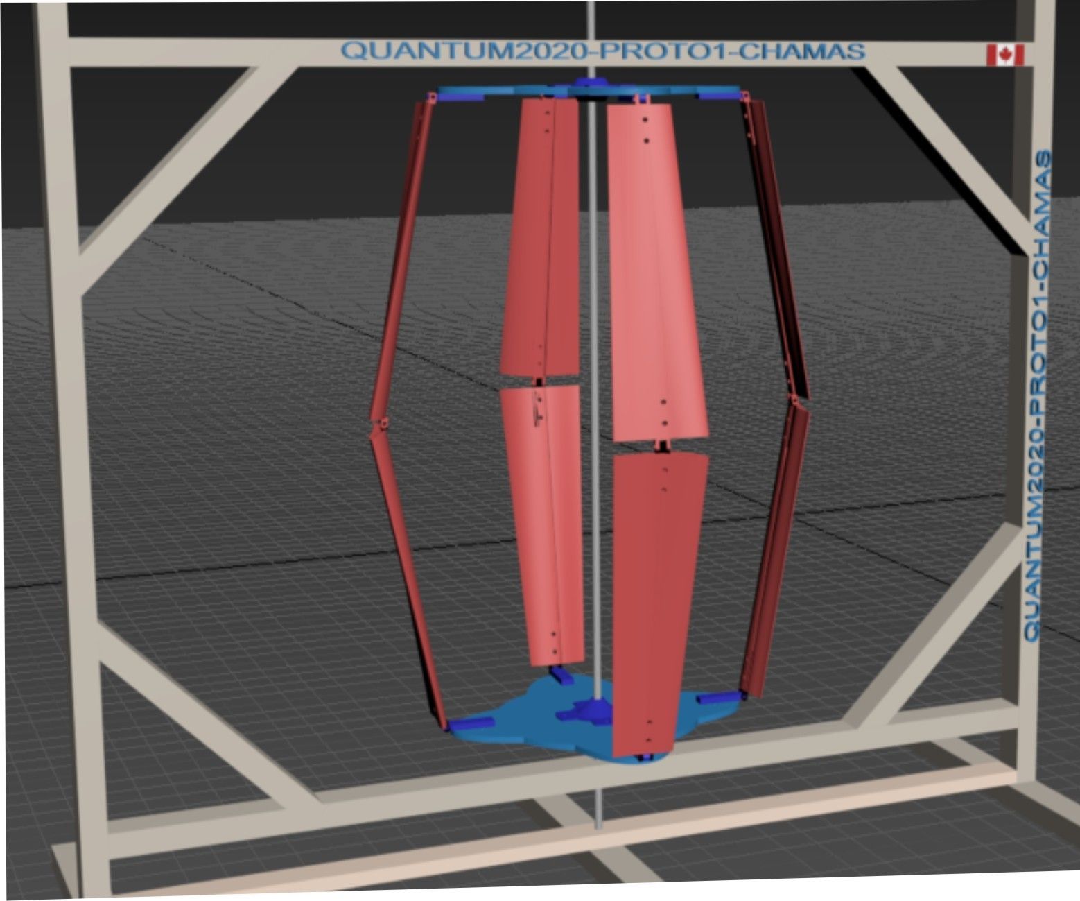QUANTUM2020 VAWT, Vertical AXIS Wind Turbine