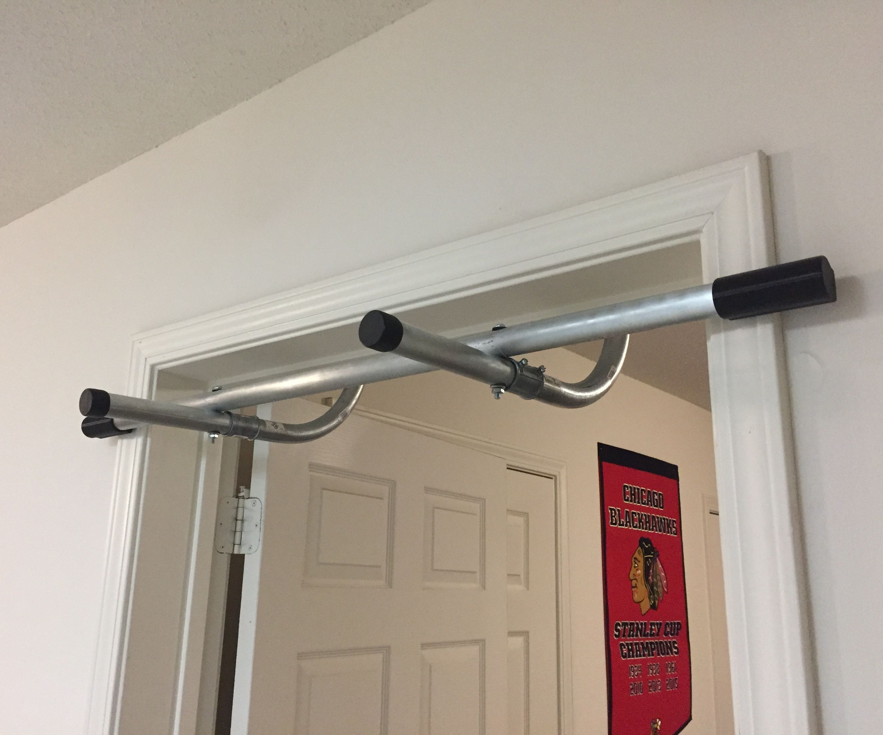 Doorway Pull Up Bar From EMT Conduit