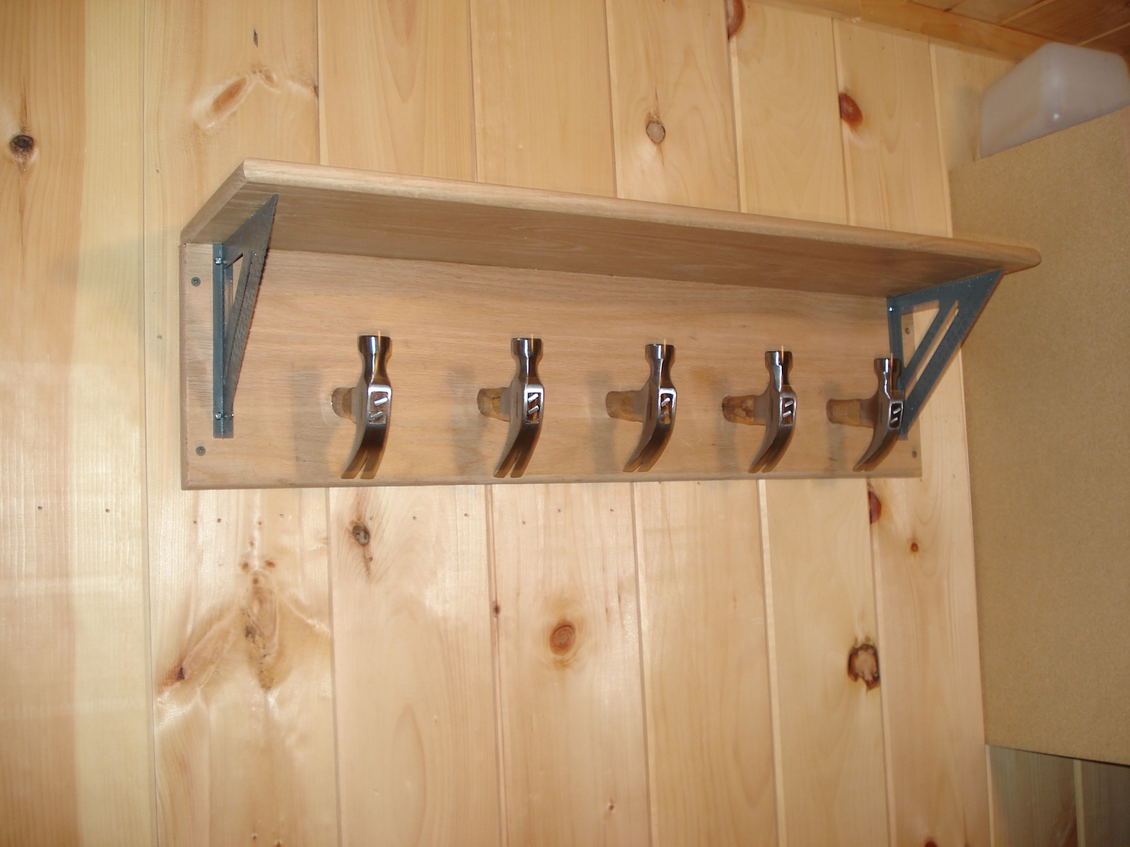 Carpenter Themed Fathers Day Coat Rack