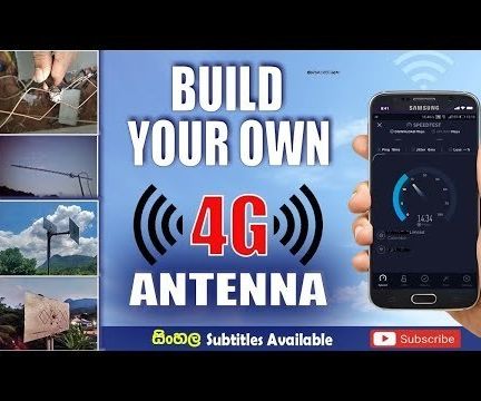 Build Your Own BiQuad 4G Antenna With Speed Test