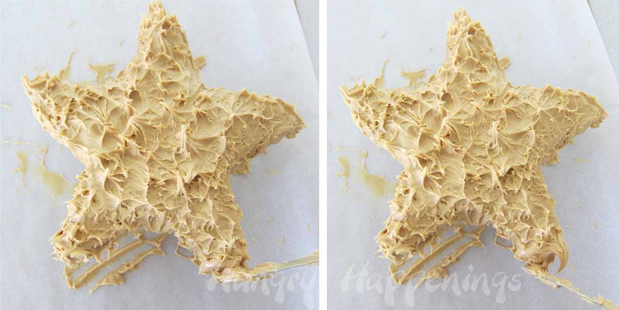 how to make a peanut butter fudge starfish, beach party recipe, pool party food, dessert, treats .jpg