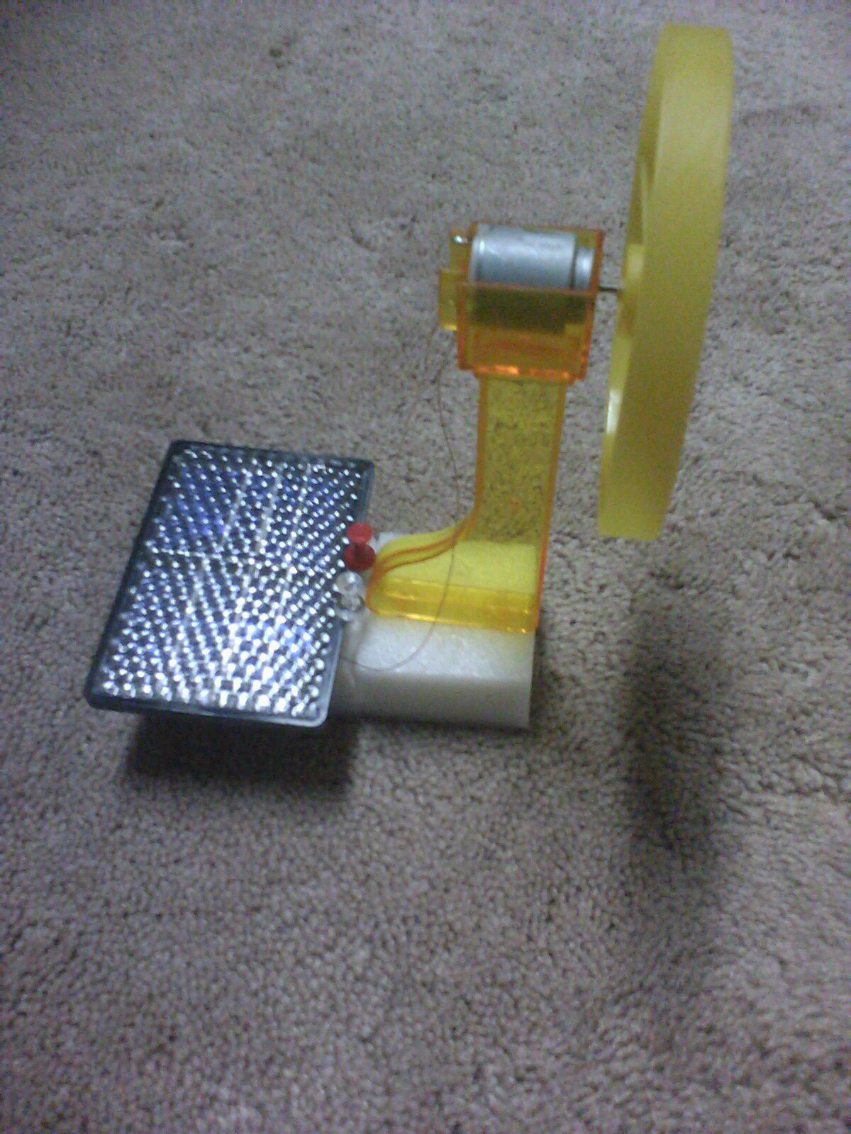 solar powered fan