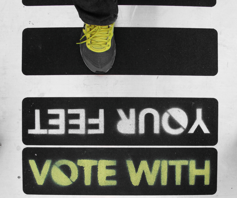 Vote With Your Feet 