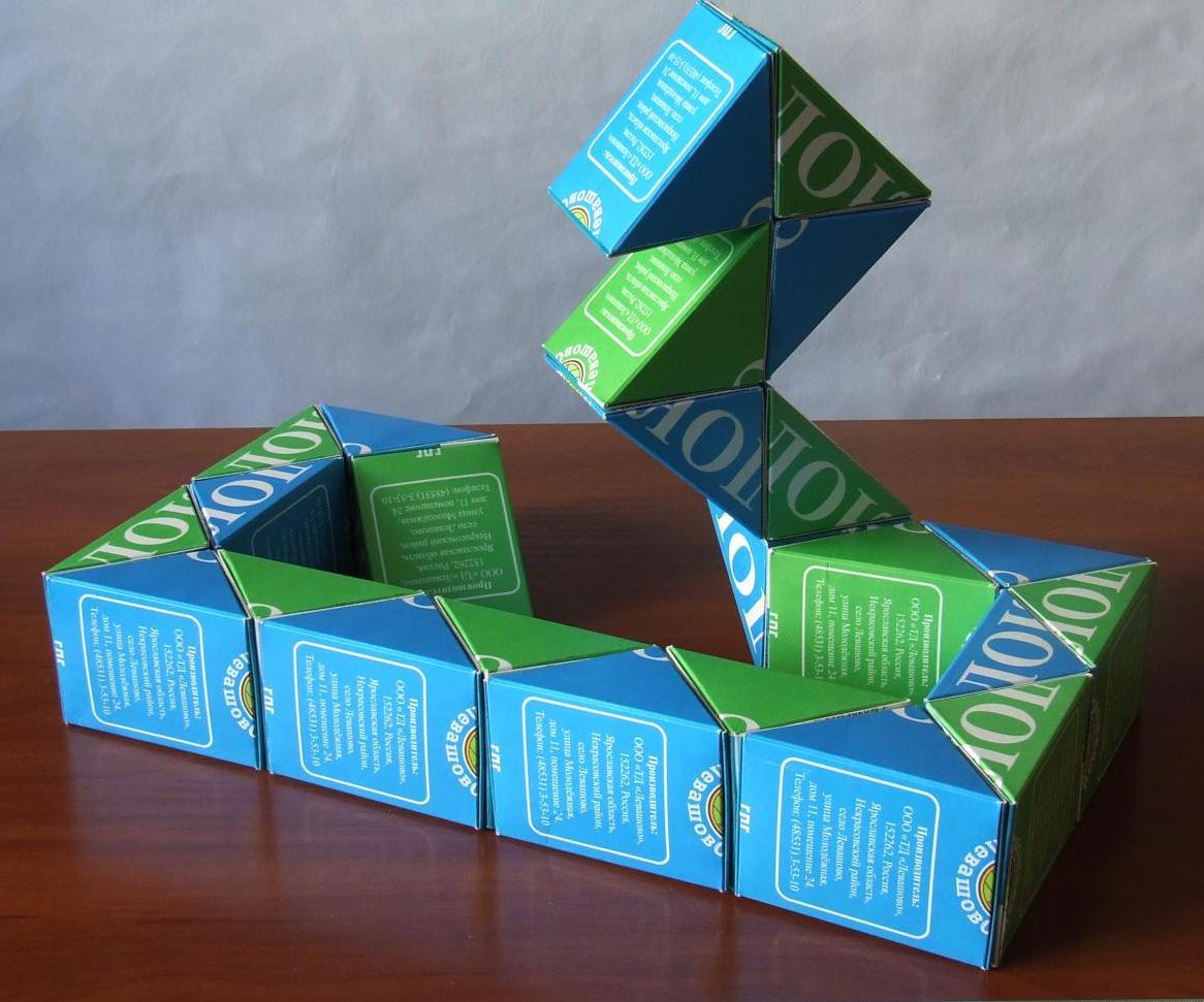 Milky Rubik's Snake