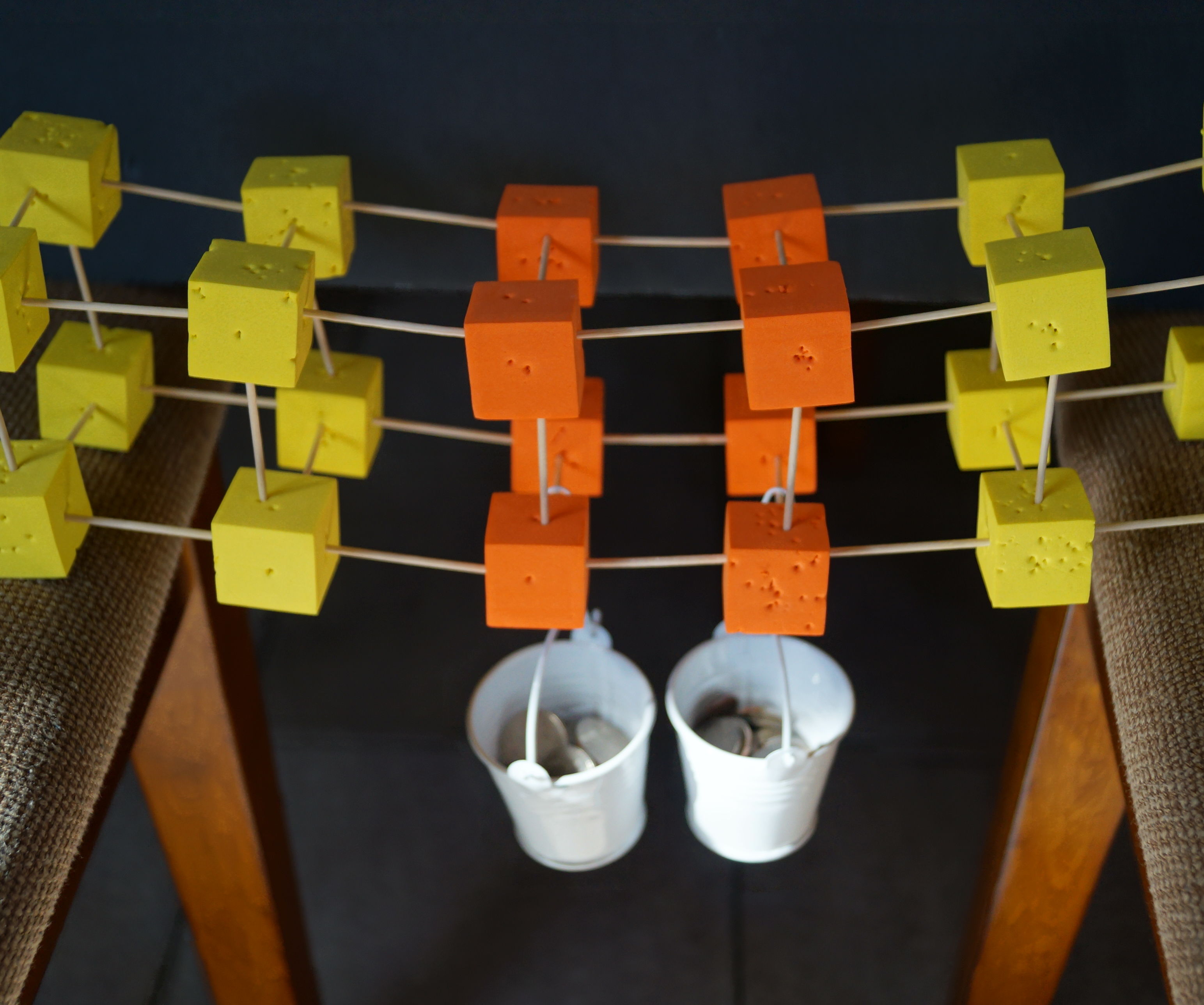 Foam Cube Truss Bridge