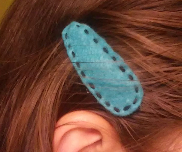 Felt Hair Barrette