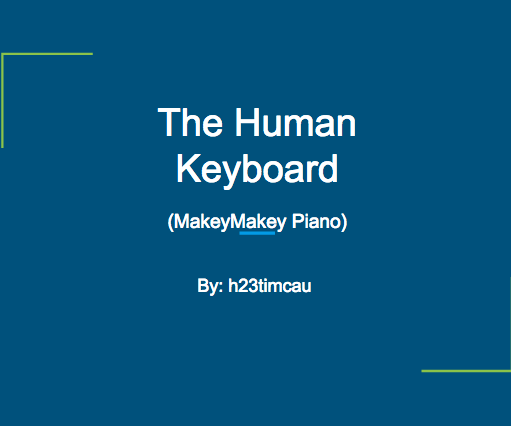 How to do a MakeyMakey piano!