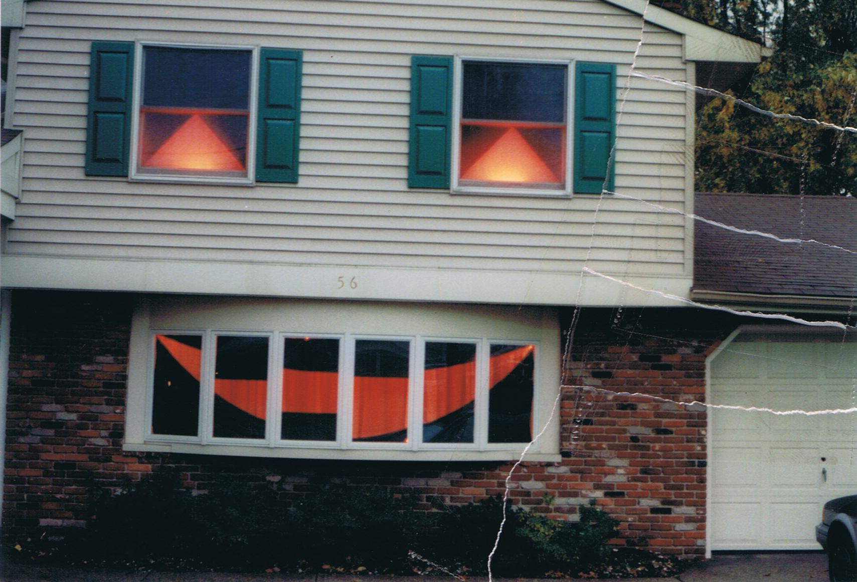 Turn Your House Into a Huge Jack-O-Lantern