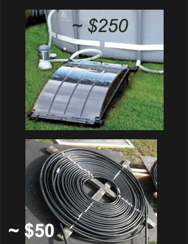 Pool Solar Heater or Optical Illusion for Entertainment