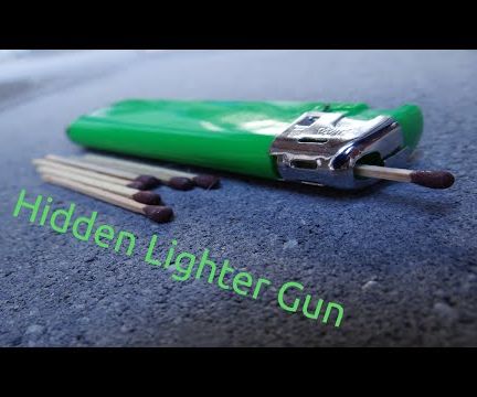 Hidden Lighter Pistol