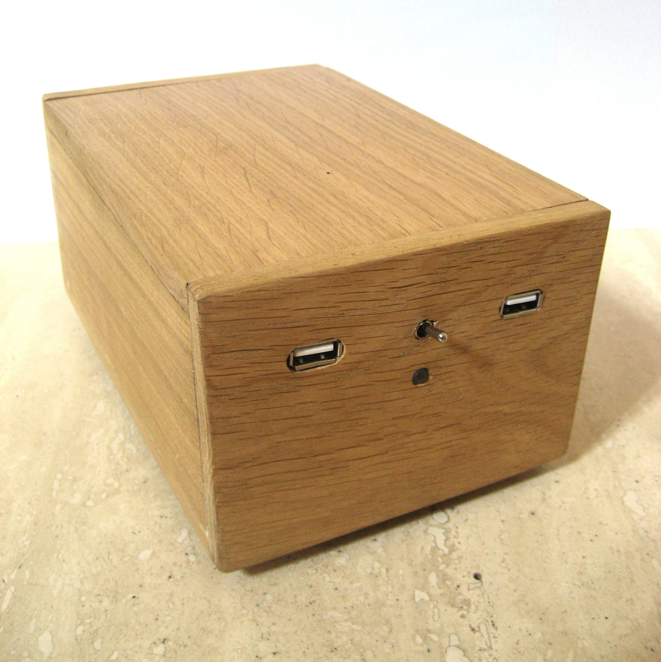 External hard drive + USB hub