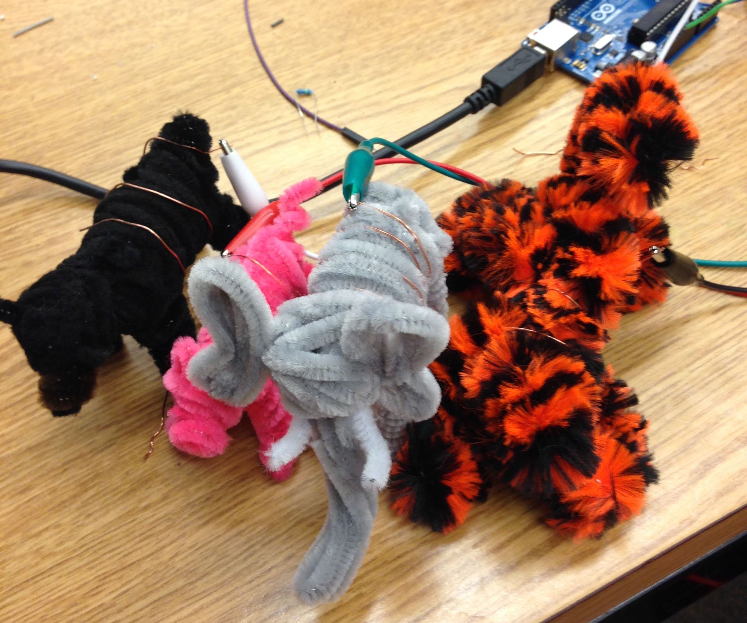 Interactive Makey Makey Animals