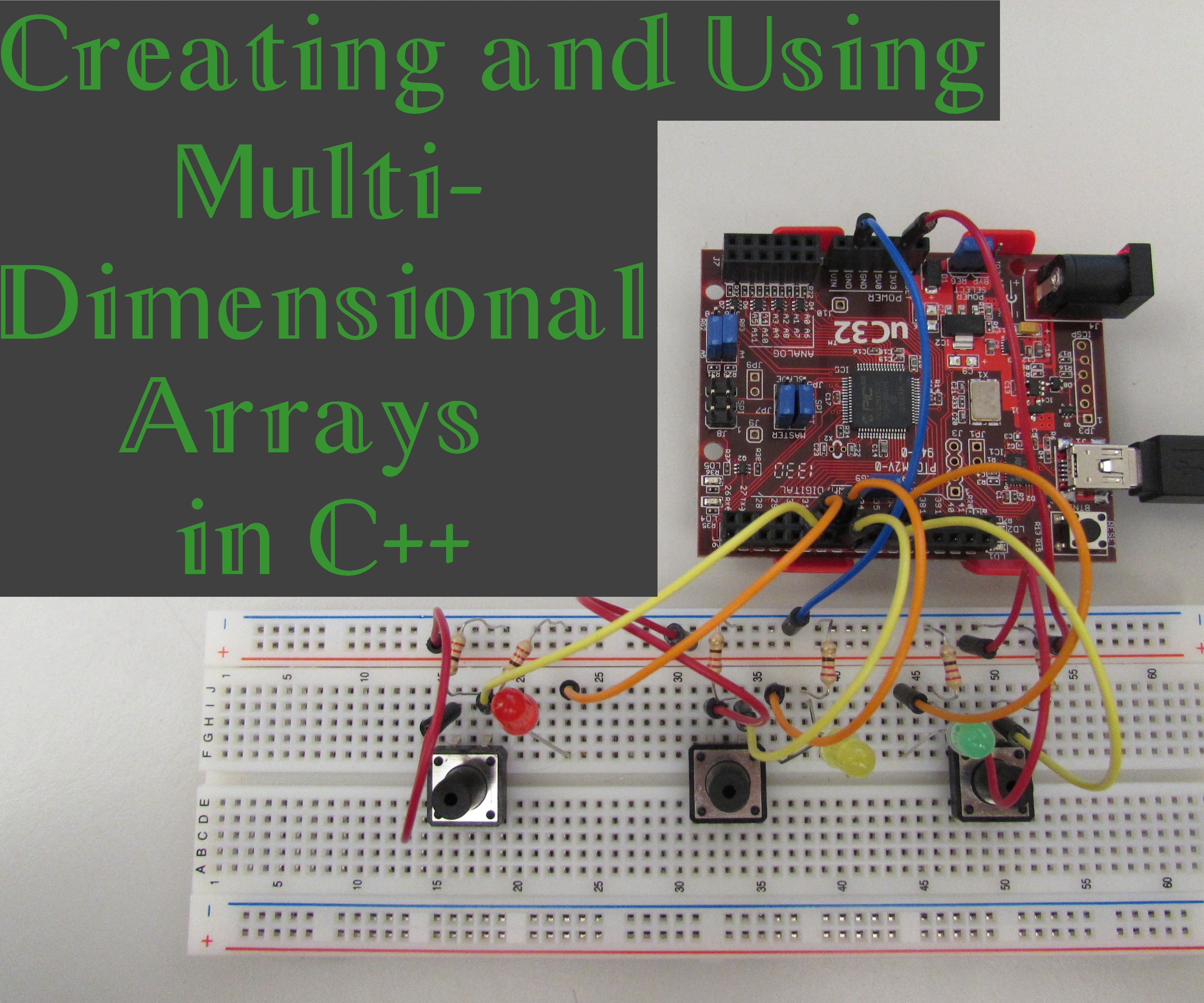 Creating and Using Multidimensional Arrays in C++