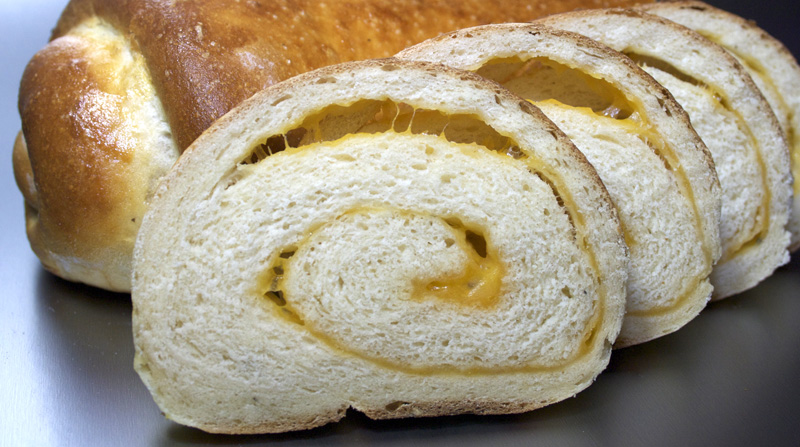 Onion Cheese Bread with Salt Crust
