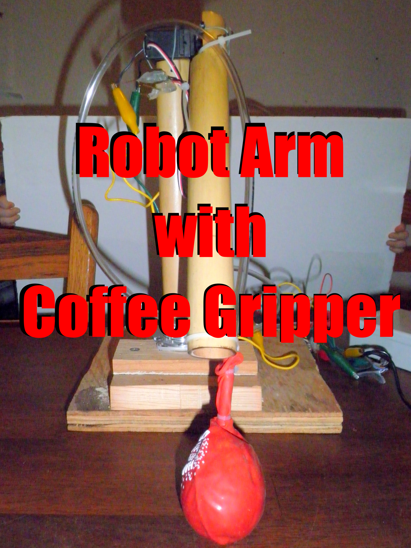 Robot Arm With Coffee Gripper