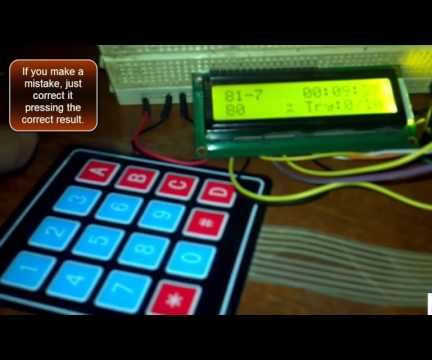 Speed Math Game With Arduino