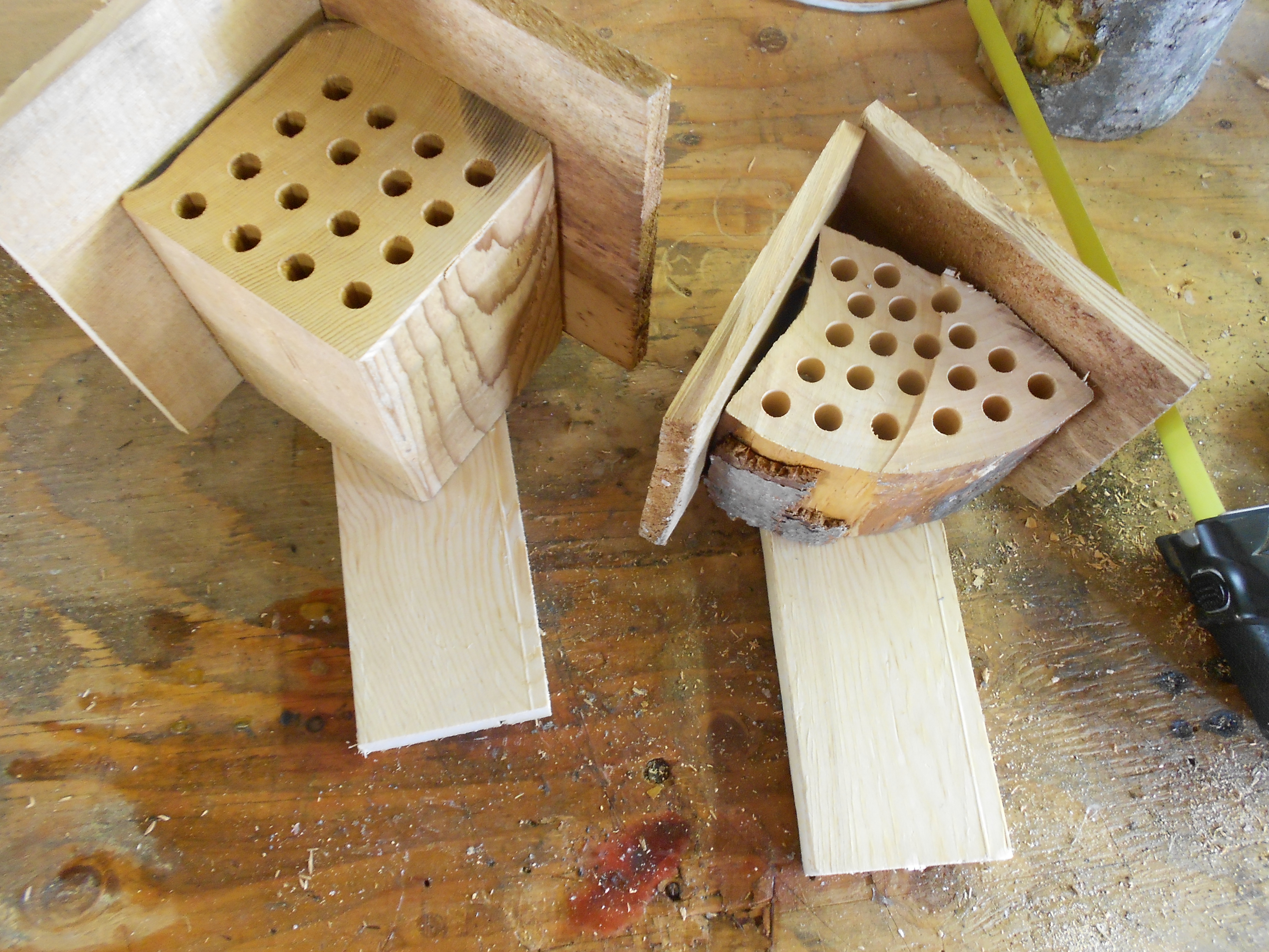 Make Your Own Little Bee Houses