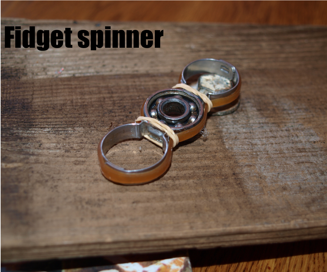 Fidget Spinner From Items in the Garage 