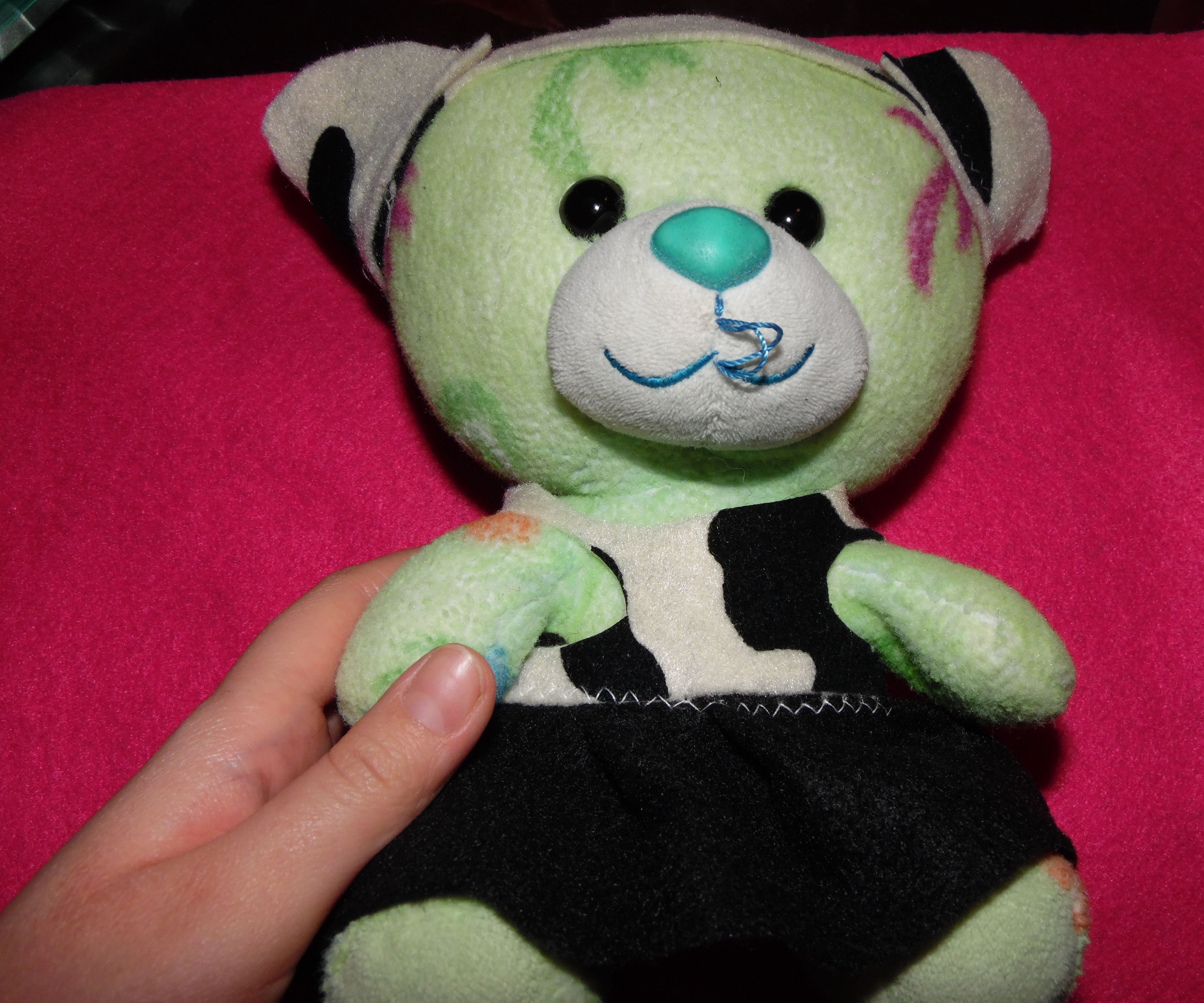 Cow Halloween Costume for small stuffed animals