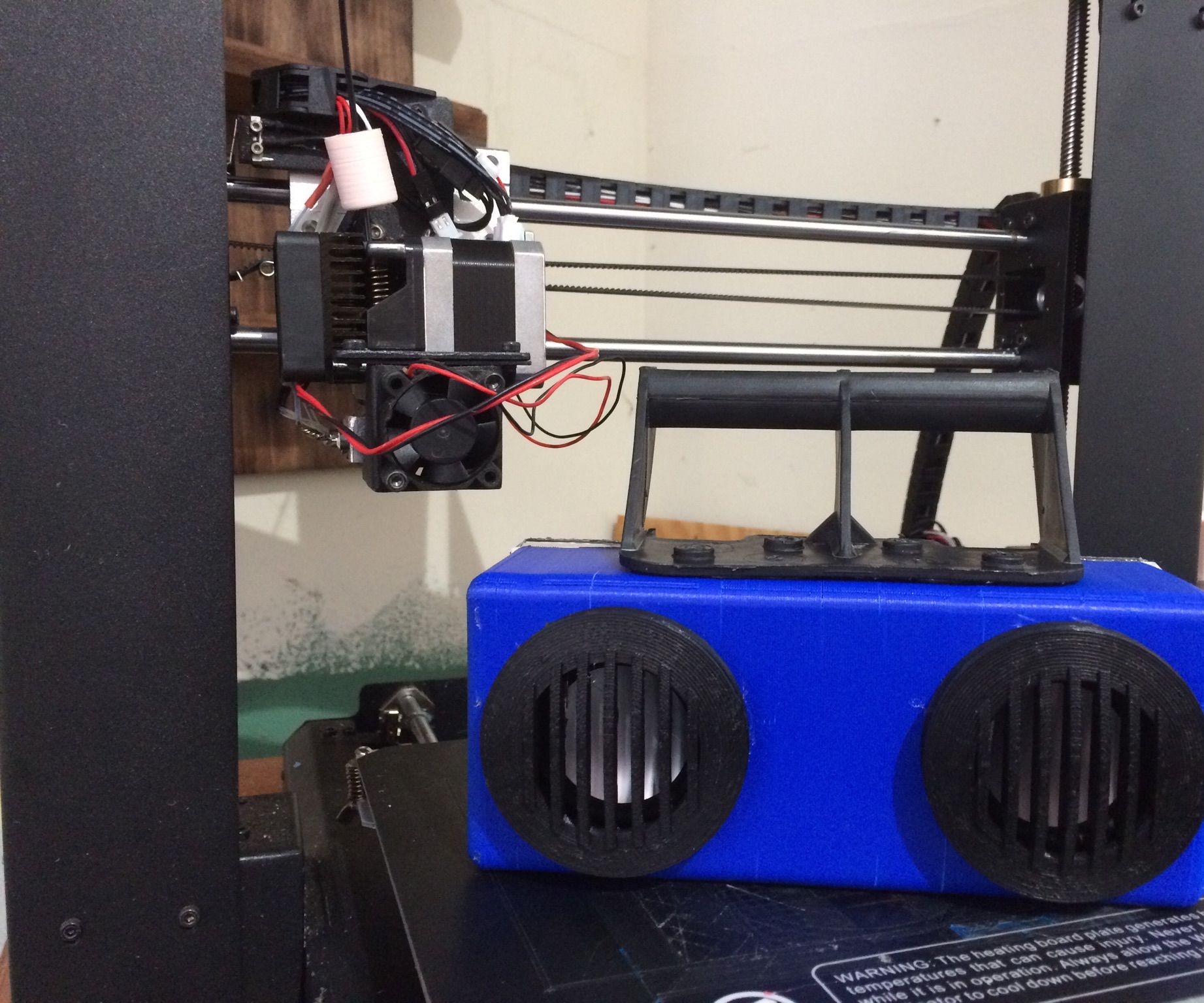 Battery Powered 3D Printed Speaker
