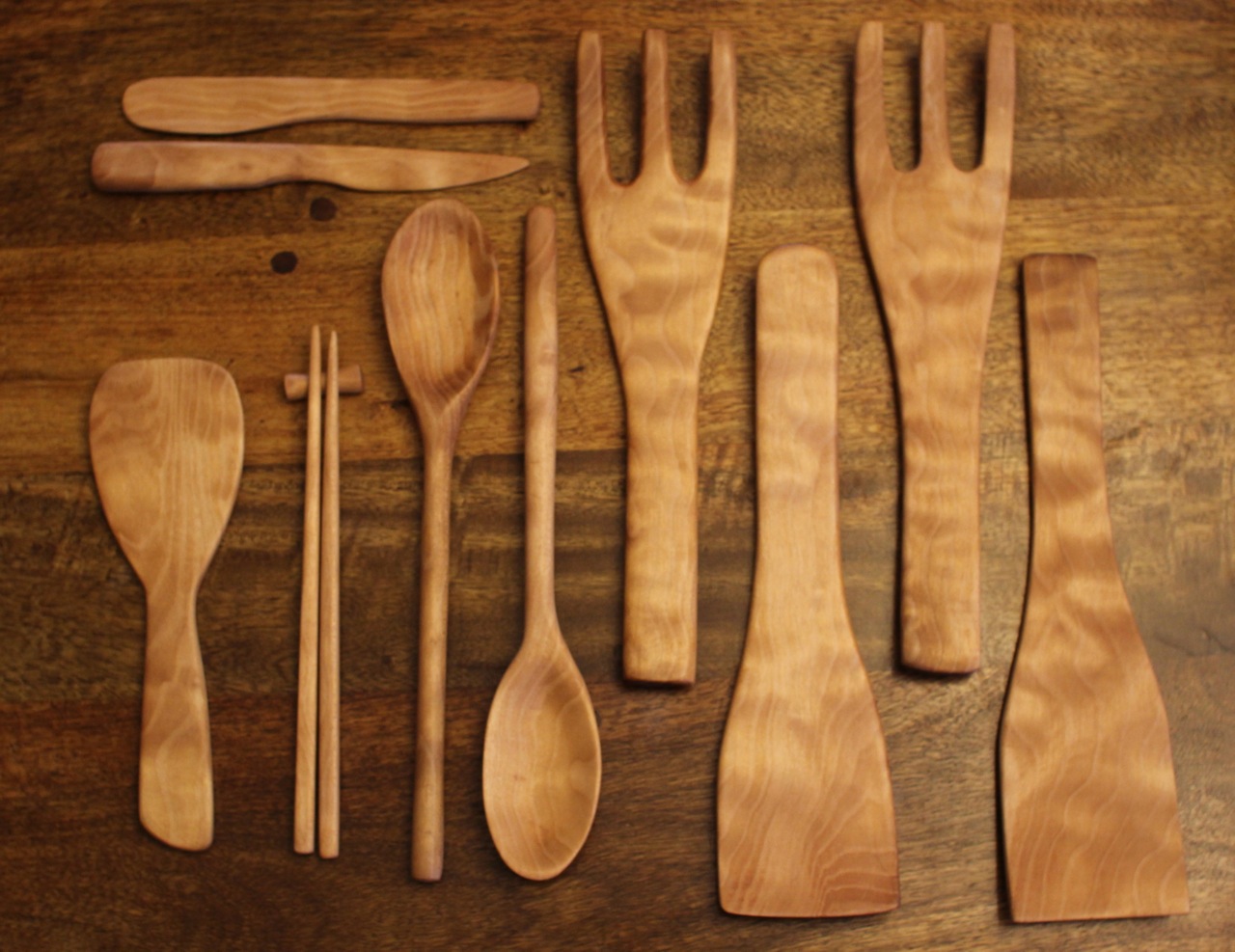 Make a Bunch of Kitchen Utensils From a Block of Wood