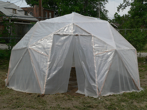 Geodesic Dome Greenhouse