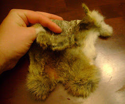How to tan rabbit hide (with egg yolk)