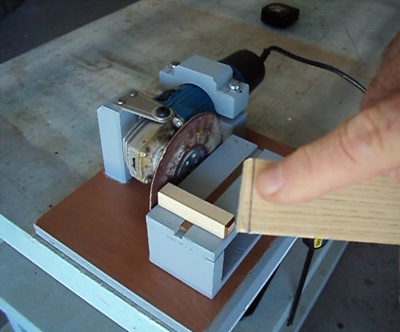 Angle Grinder As a Disk Sander