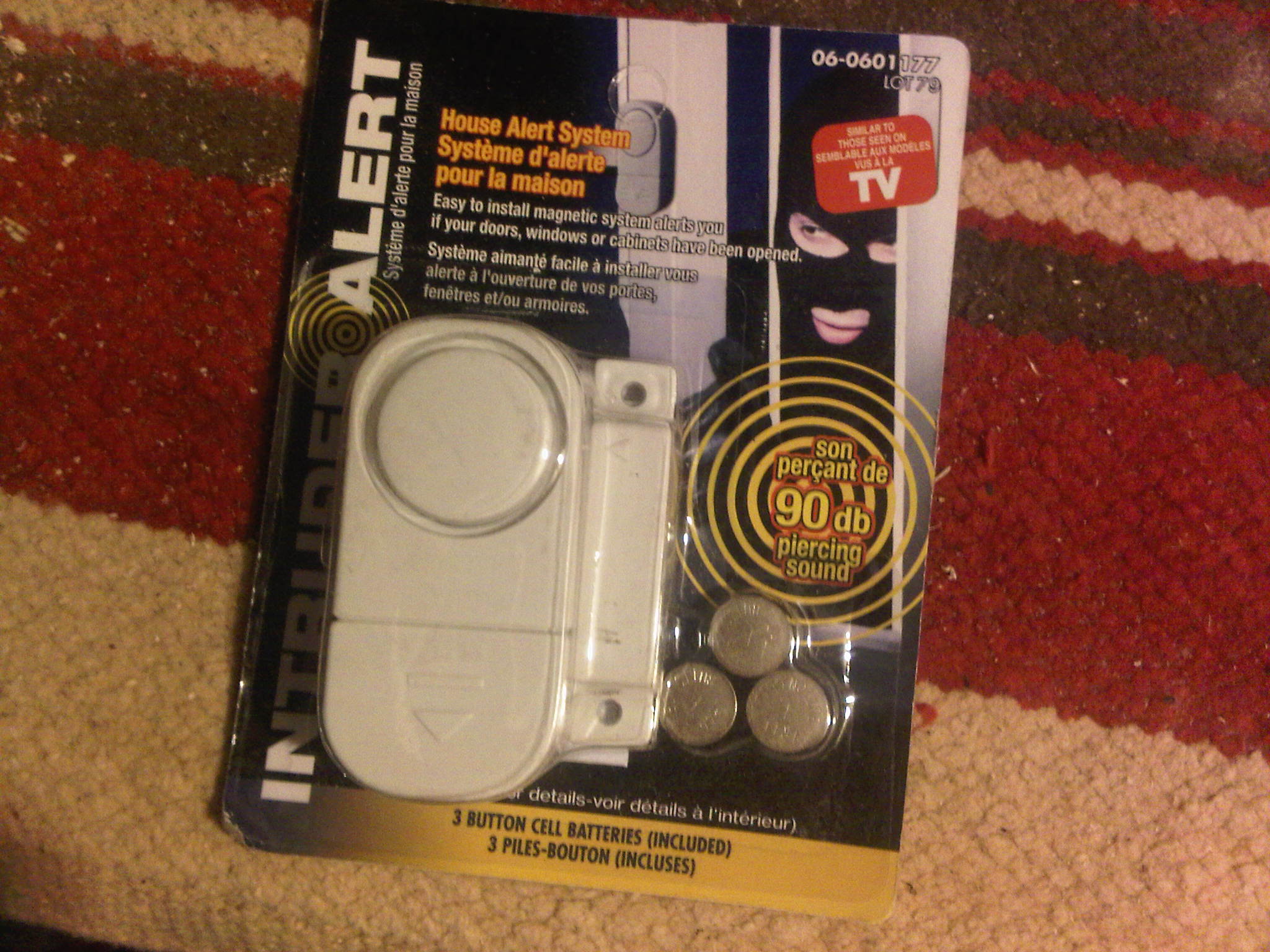 How to harvest a piezo element from a window alarm