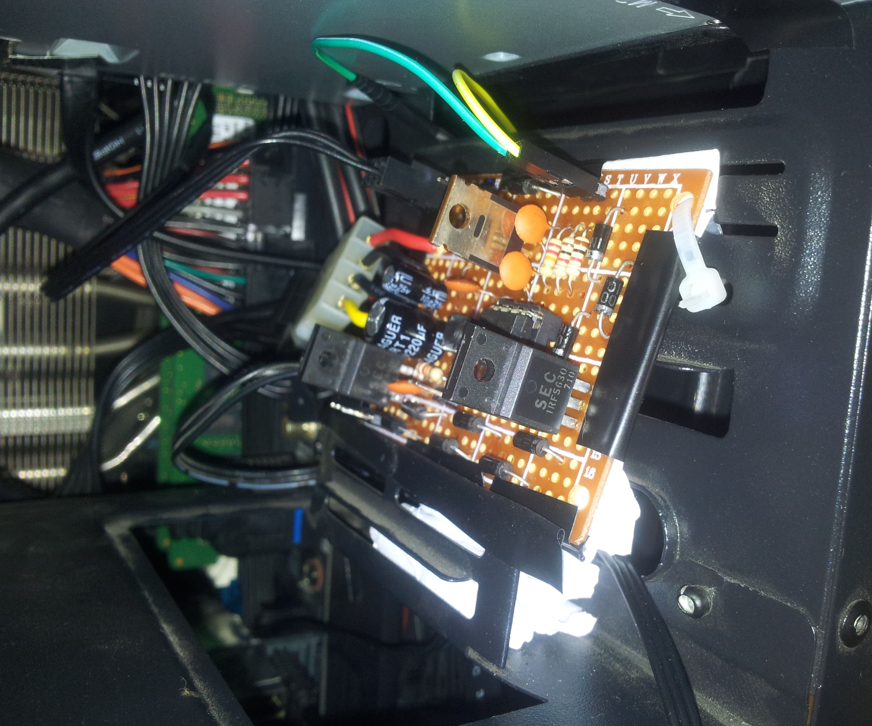 CPU & GPU Driven Fan Controller
