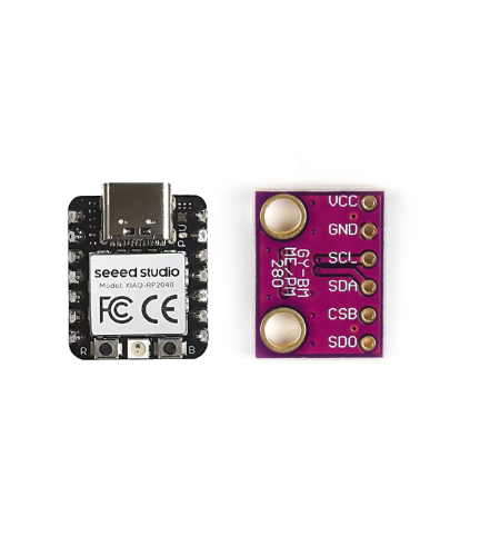 Connect BME280 to Seeed Studio Xiao RP2040