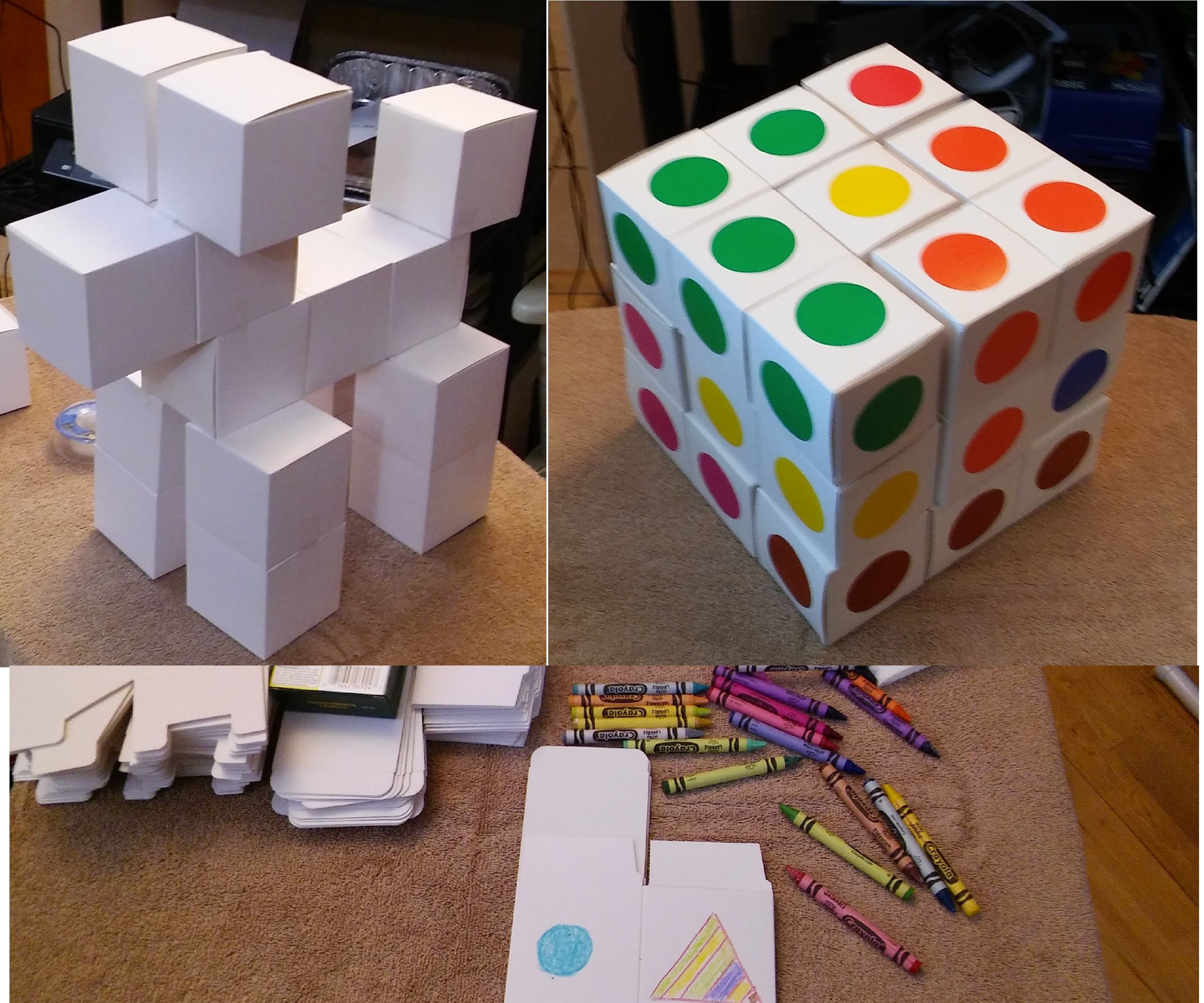 BLOKL - Cardboard Construction Cubes