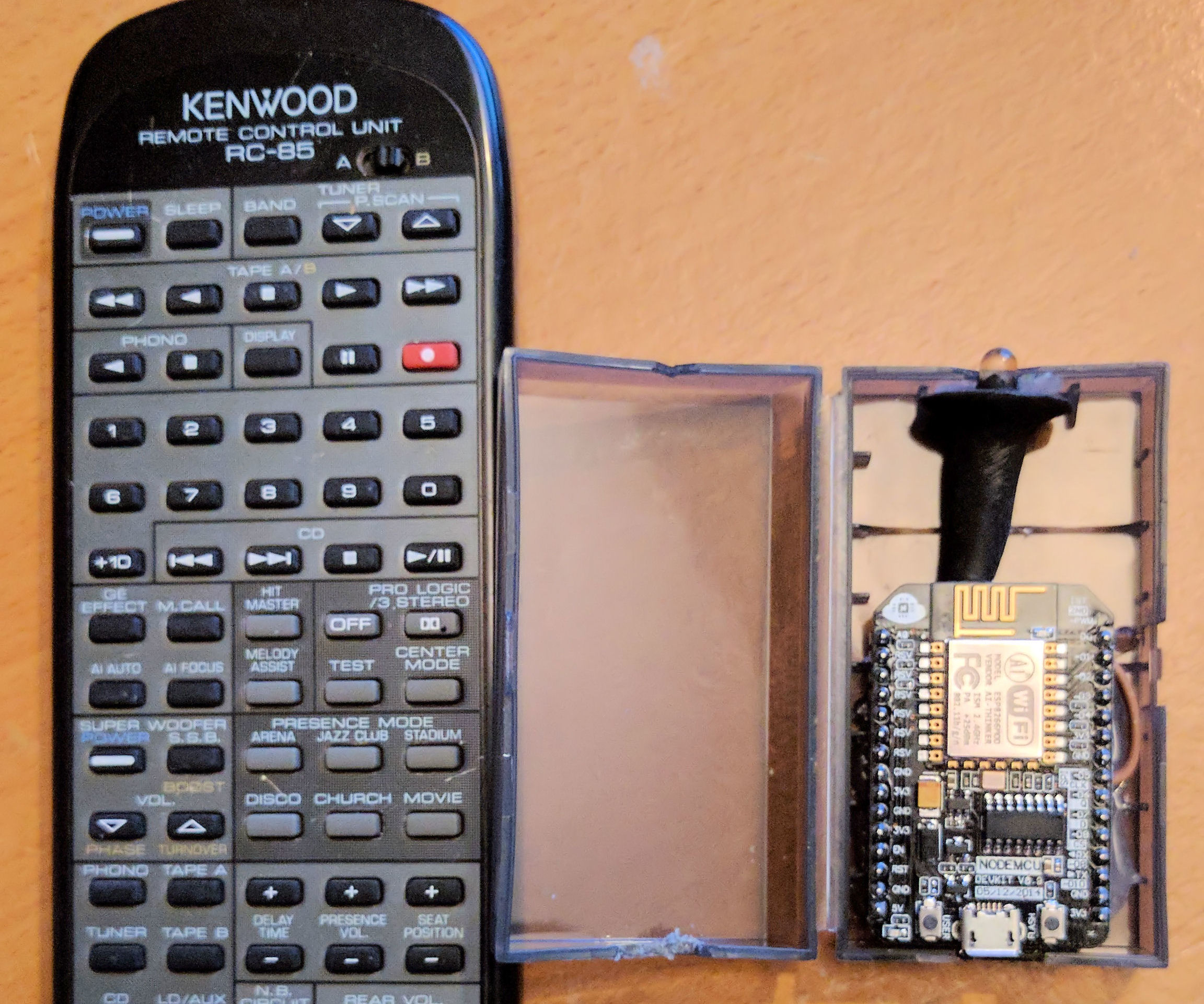 ESP IR Remote (for Kenwood Hi-Fi But Fully Customisable)(Updated 29/05/2017)