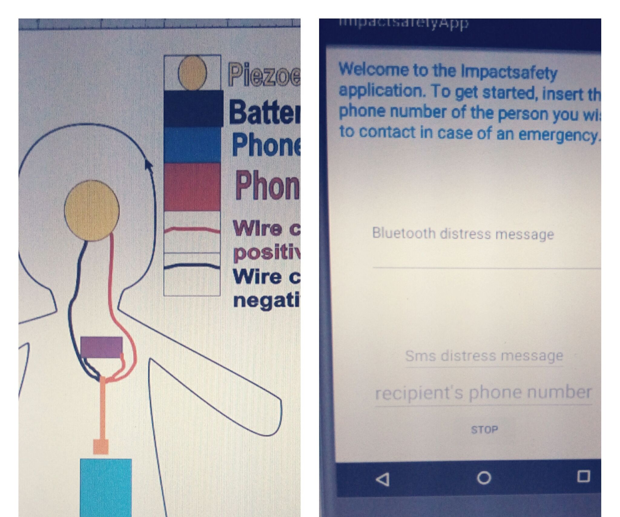 SmartHoodie and App: Automatically Send Distress Messages Through Bluetooth/SMS Upon Impact. (Under $10)