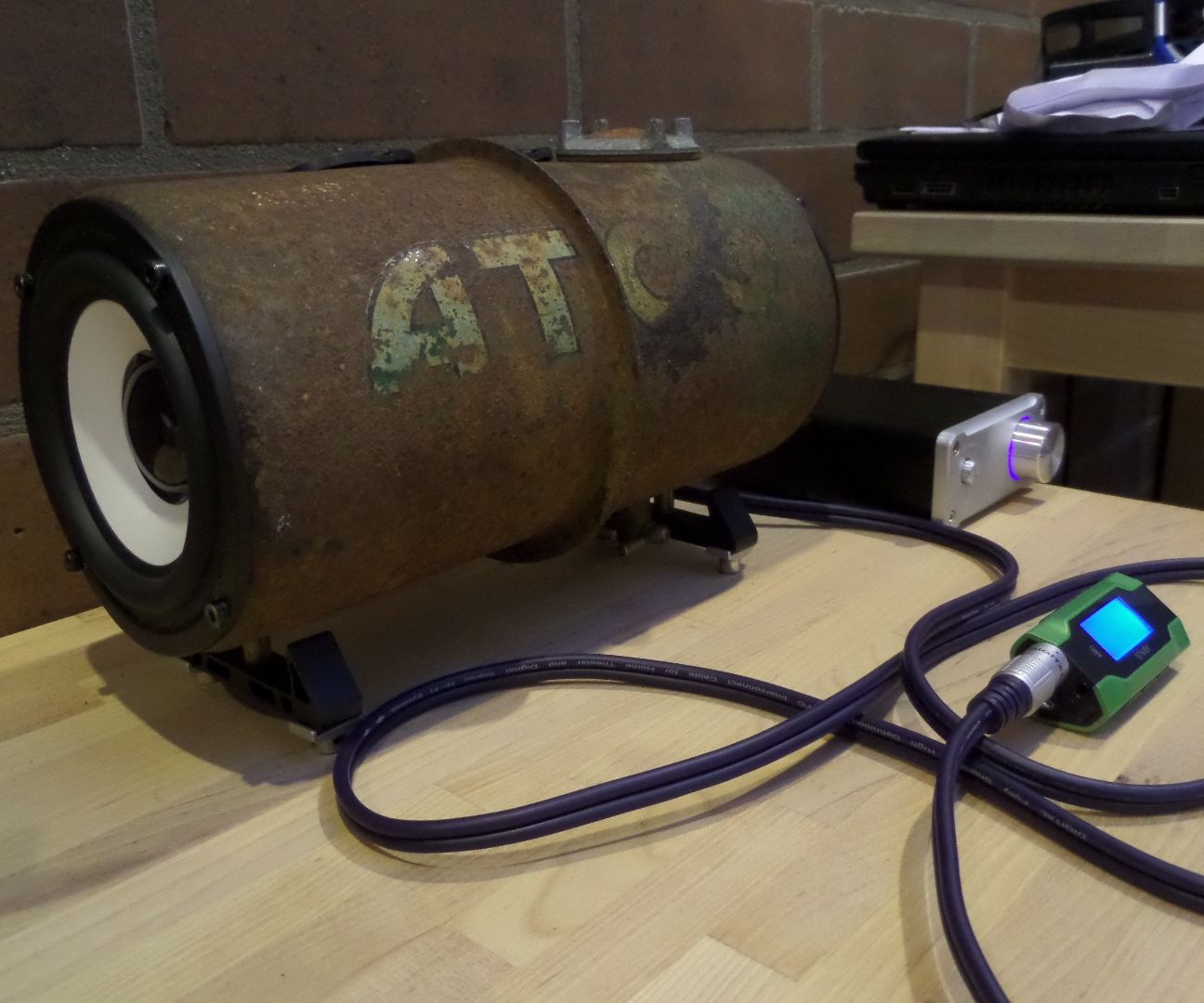Lawn Mower Fuel Tank Speaker Box