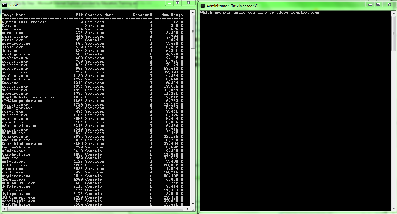 Make Your Own Version of Task Manager