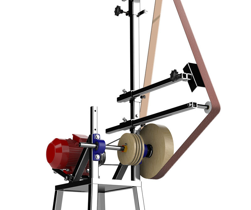 DIY Highly Adaptable Belt Grinder 