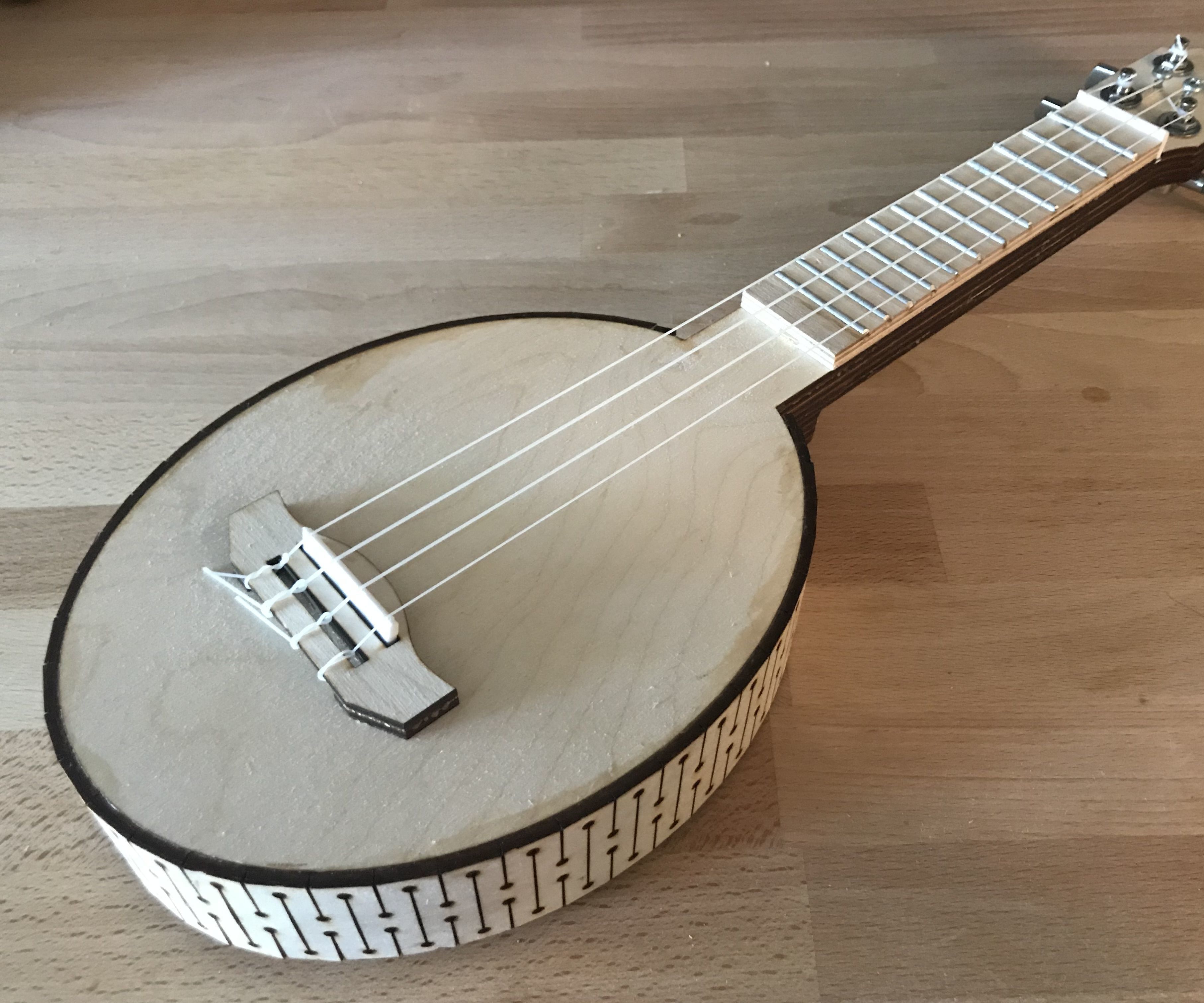 Living Hinge Pineapple Ukulele