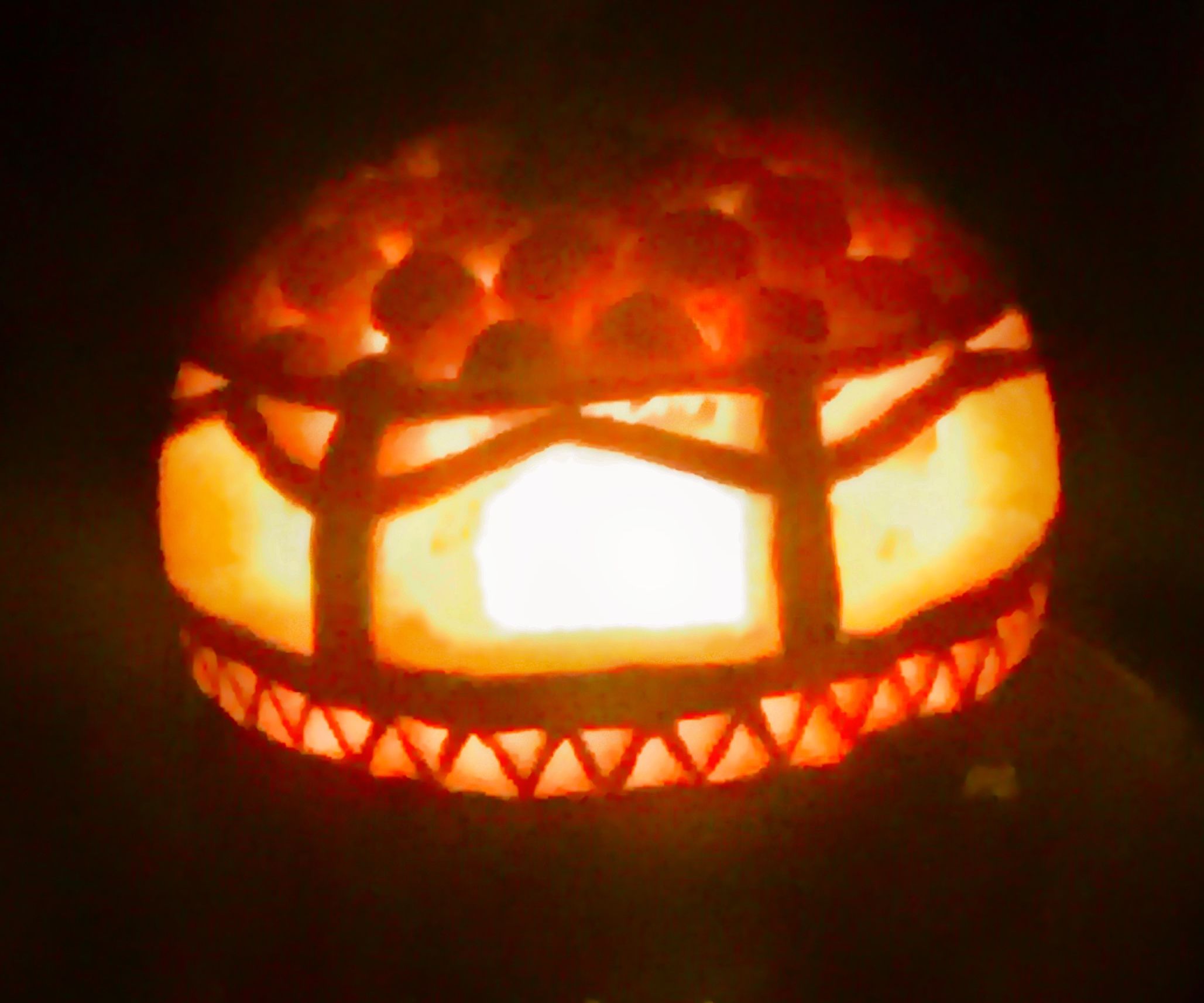 Zombie-Gazebo: A Haunted Jack-o'-Lantern