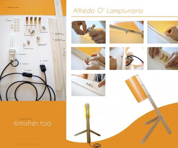 Wood Design Lamp