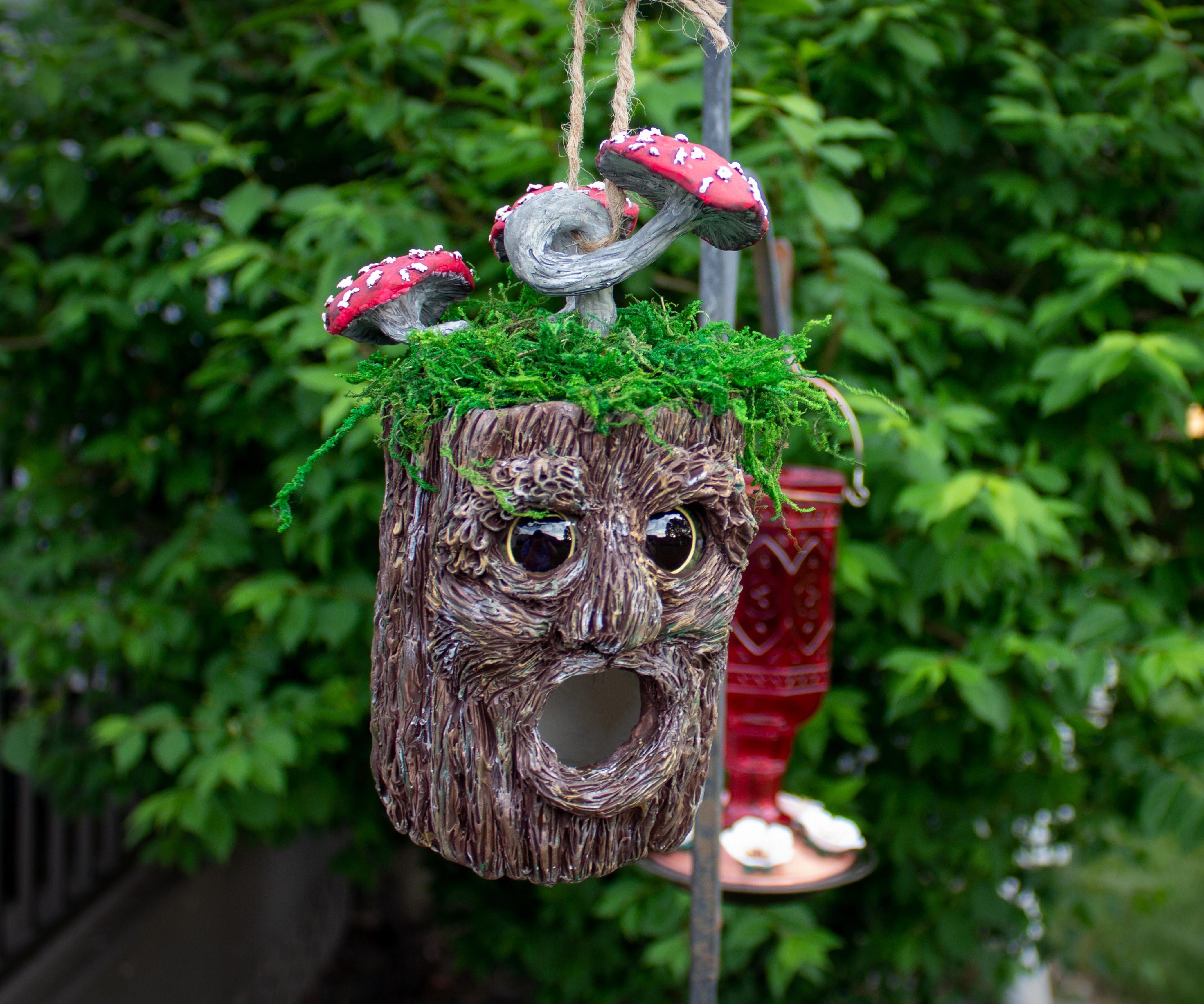 Clay Bird House