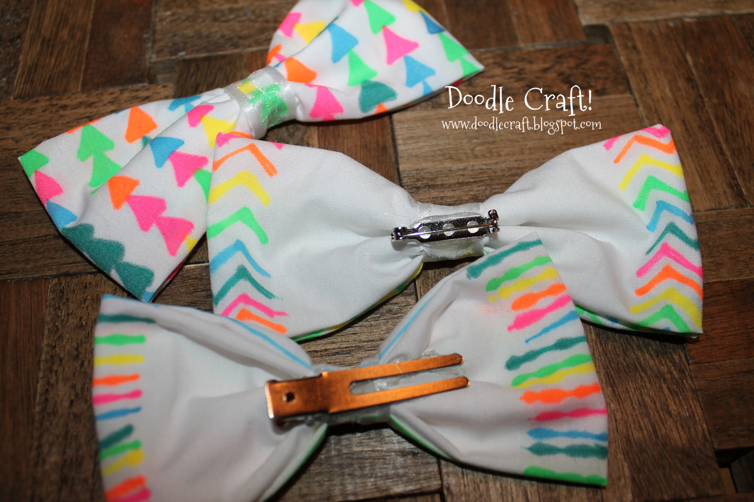 diy dye dyed fabric watercolor water color white and neon sharpies into hair bows trendy tween teen crafts projects simple tutorial hot glue no sewing sew (9).JPG