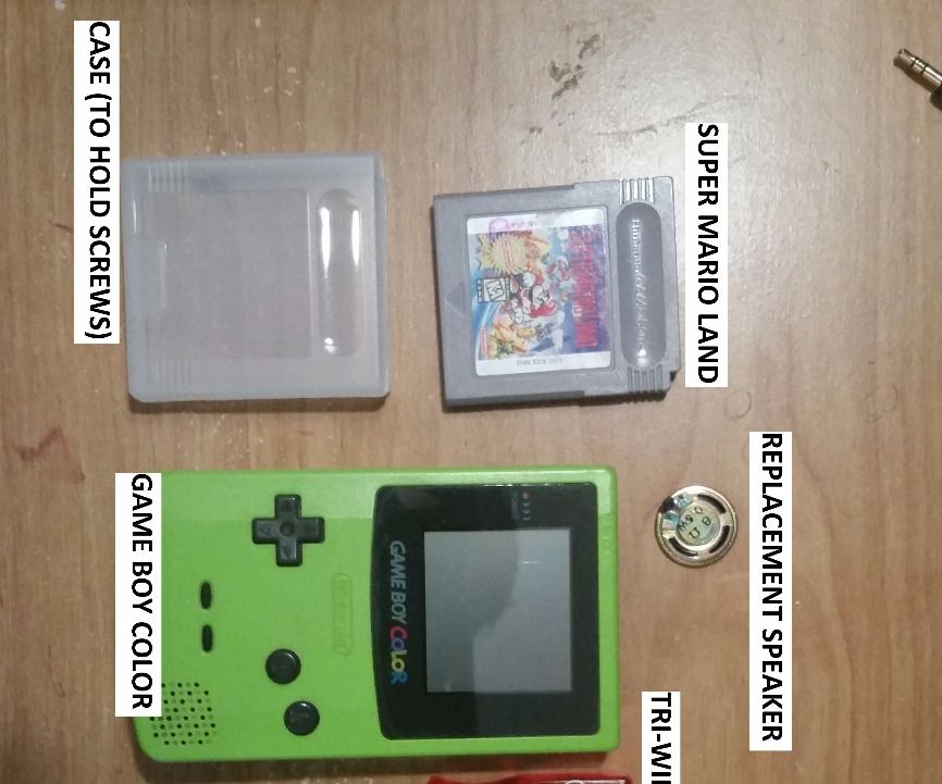 Game Boy Color Replace Speaker