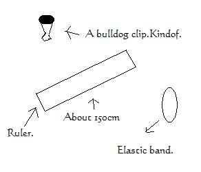 How to make a ruler catapult